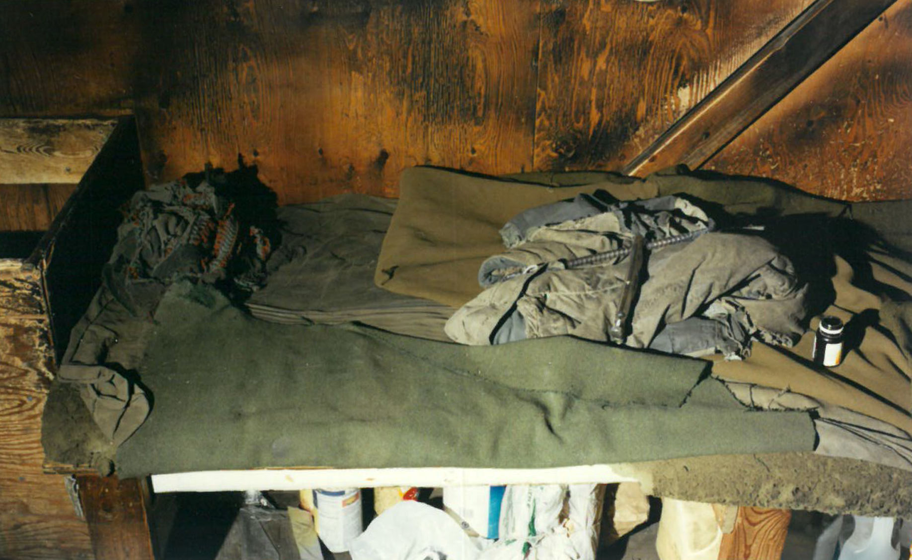 Ted Kaczynski's cot